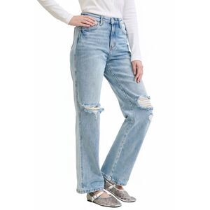 Judy Blue Laurel High Rise Rigid Magic 90s Straight Jeans - 3/26 Denim